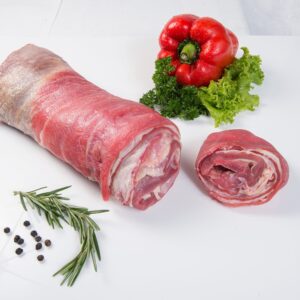 Sobre barriga de res